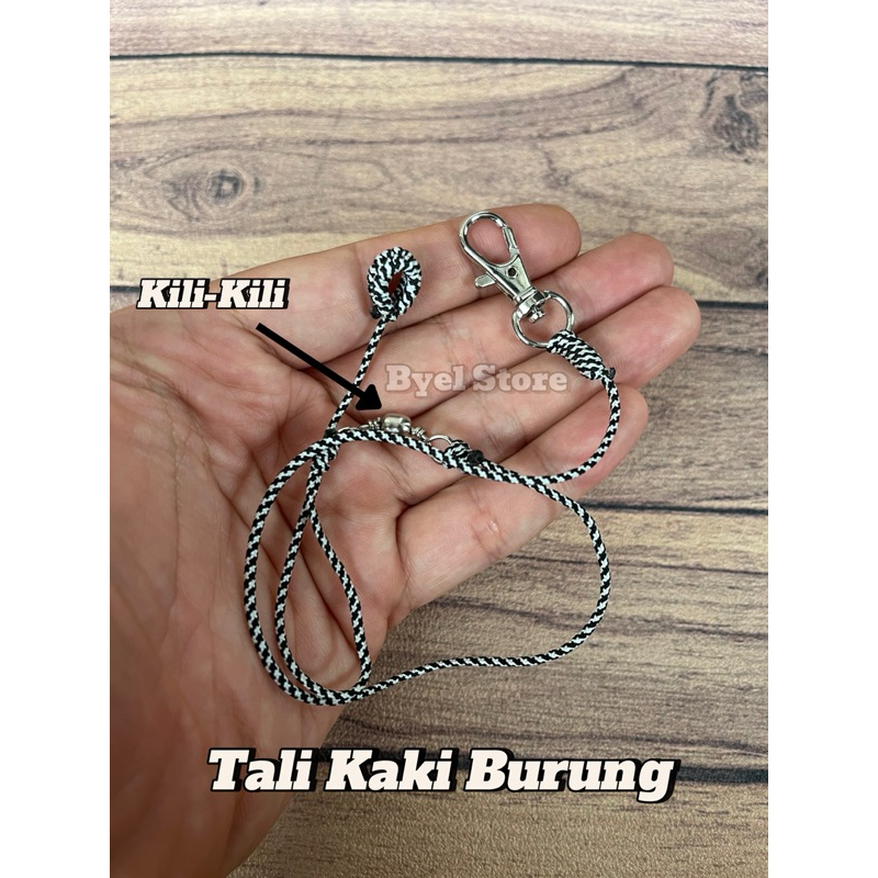 Tali Kaki Burung + Kili Kili Putar Anti Melintir