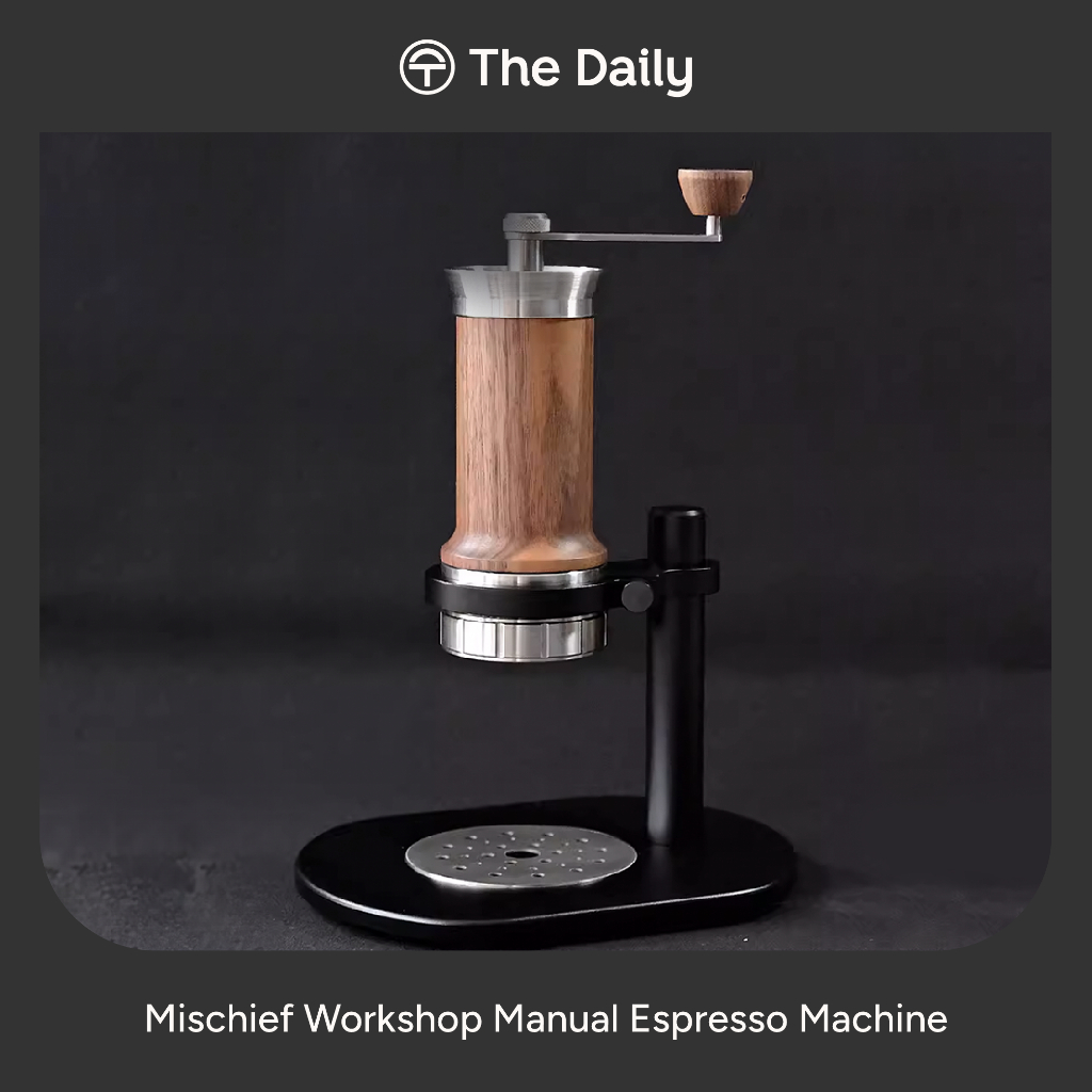 Mischief Workshop Espresso Machine - Mesin Espresso Manual Portable Putar