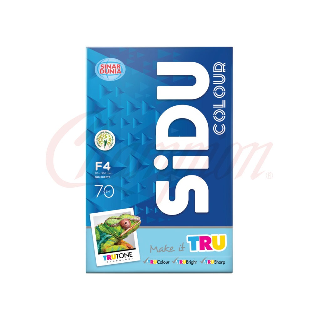 

SIDU F4 Color Paper - Kertas Fotocopy warna berkualitas (500lembar)