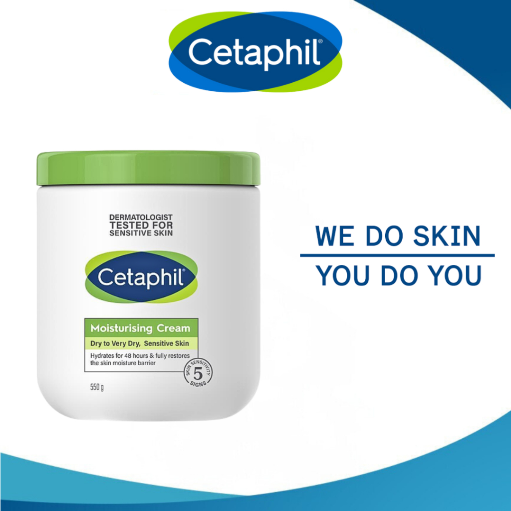 CETAPHIL MOISTURIZER MOISTURIZING CREAM FACE 550G