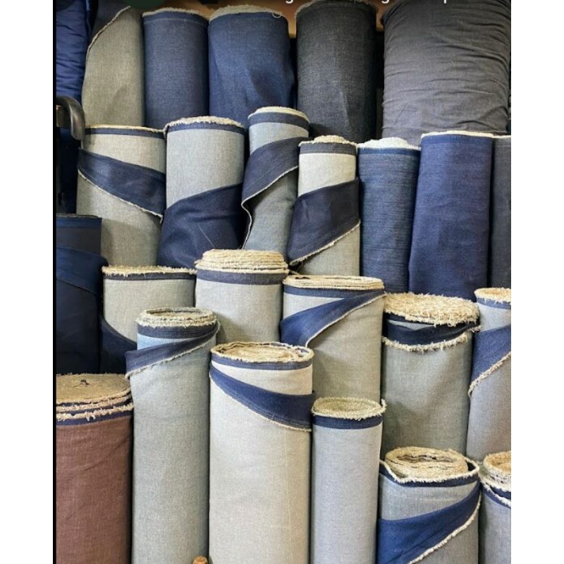Bahan Denim Jeans Bahan Denim Meteran