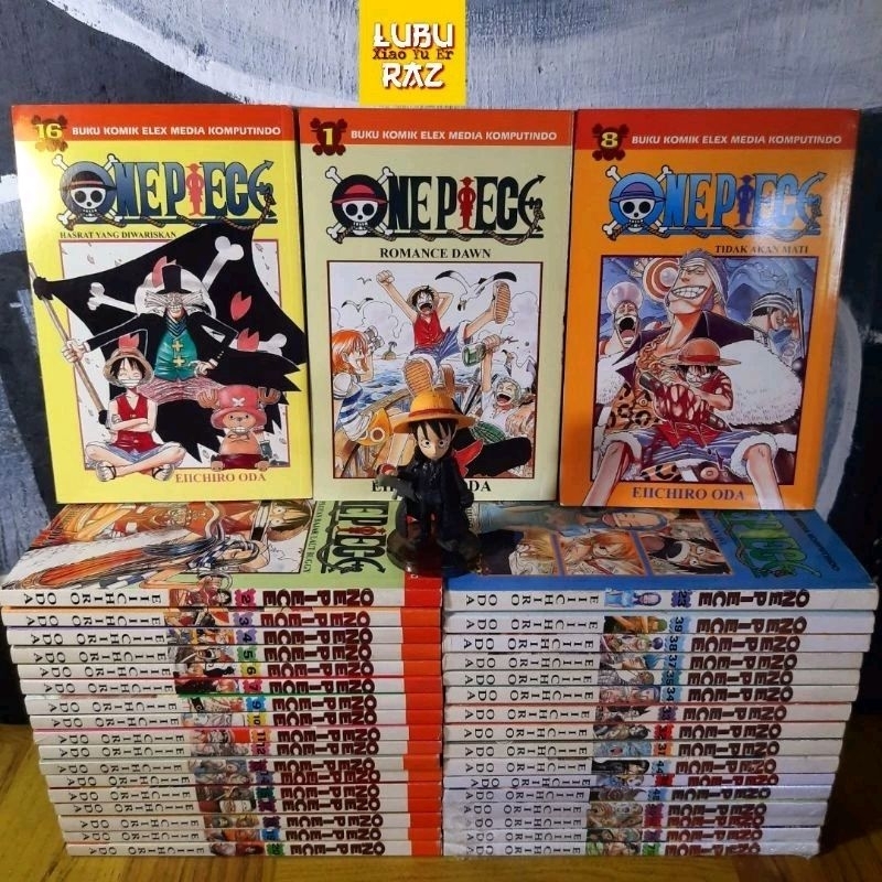 Komik One piece 1-10/11-20/21-30/31-40/51-60/61-70/71-80/81-90/91-100