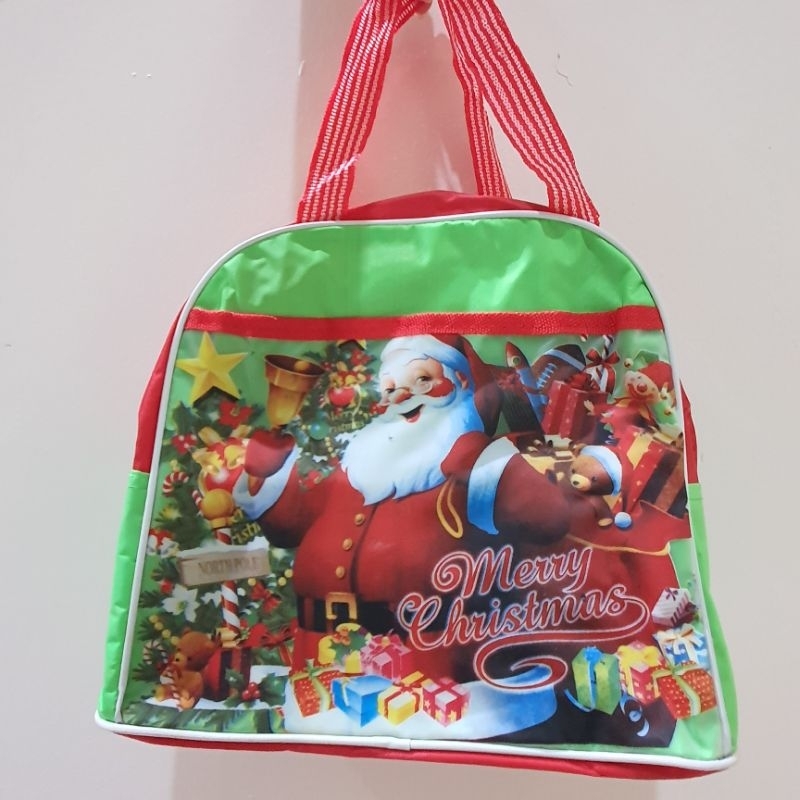 

Tas Bingkisan Natal Anak Santa Claus Lucu Tas Christmas Bagi Bagi Kado Natal Lansia Bag Anti Air