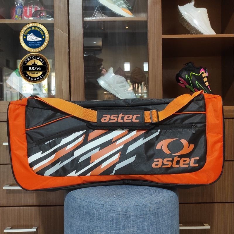 ORIGINAL GARANSI TAS BADMINTON ASTEC 3 RACKET