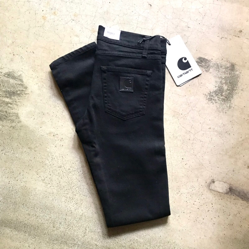 Carhartt WIP Rebel Pants ( Stretch Denim ) Margate Black