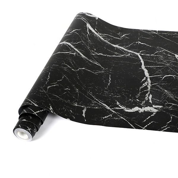 Wallpaper Dinding 1 Roll Ukuran 8-10 Meter Wall Stiker Motif Marmer Granit Tekstur Premium Lem Kuat