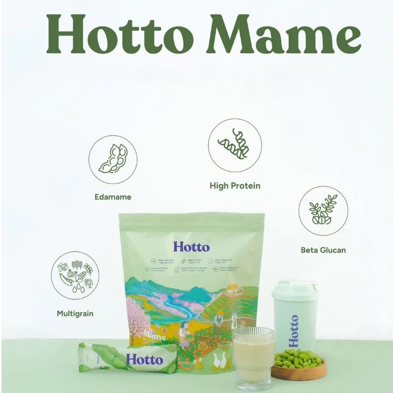 

Hotto Mame Protein Multigrain with EDAMAME 1 Pouch