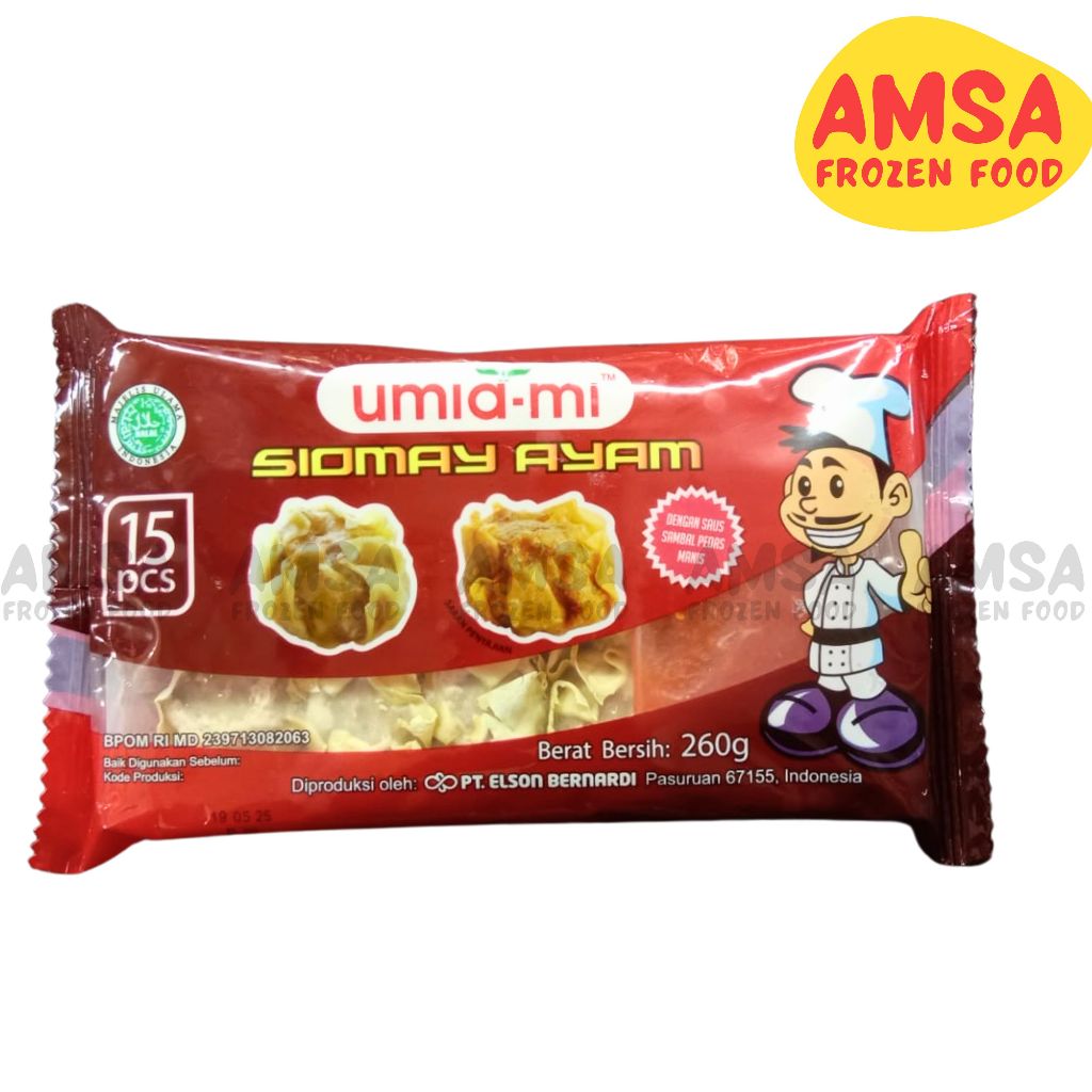 

Umiami Siomay Ayam 15pcs 260gr / Somay Chicken