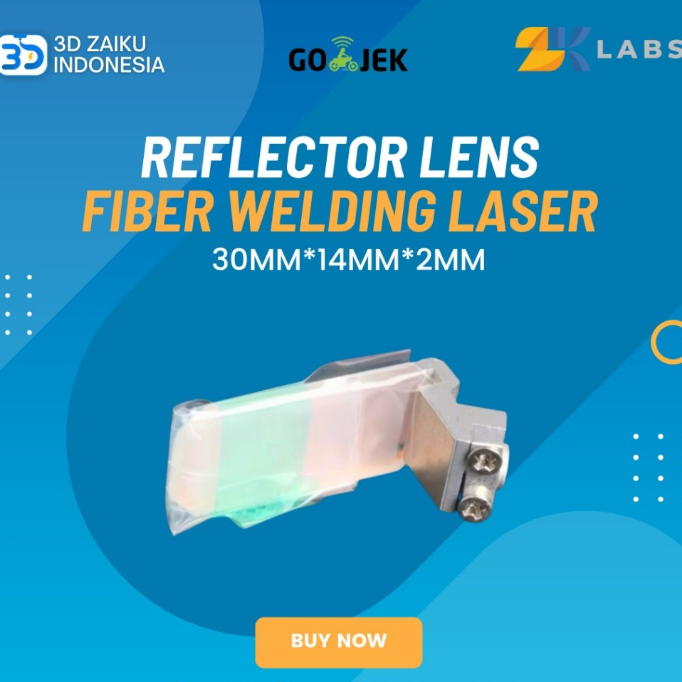 Zaiku Fiber Welding Laser Reflector Lens Mesin Las Fiber