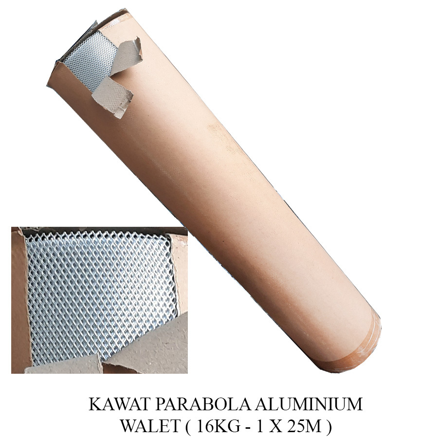 /METER Kawat Parabola - Kawat Nyamuk - Kawat Walet Aluminium SUPER TEBAL