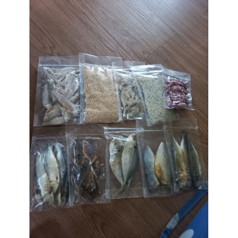 

paket icip icip 10produk ikan asin cuma 60.000an aja