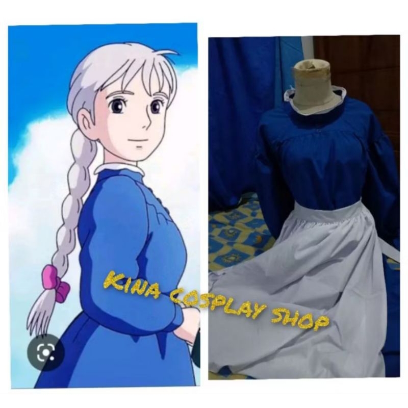 Sophie Howl's Moving Castle Costume Cosplay