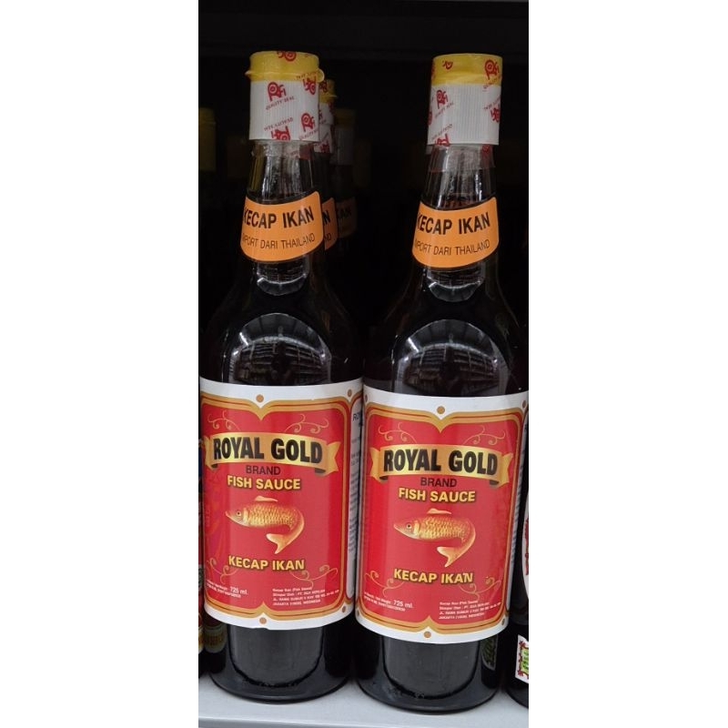 

Kecap Ikan ROYAL GOLD Fish Sauce Cap Ikan 725 ml - HM