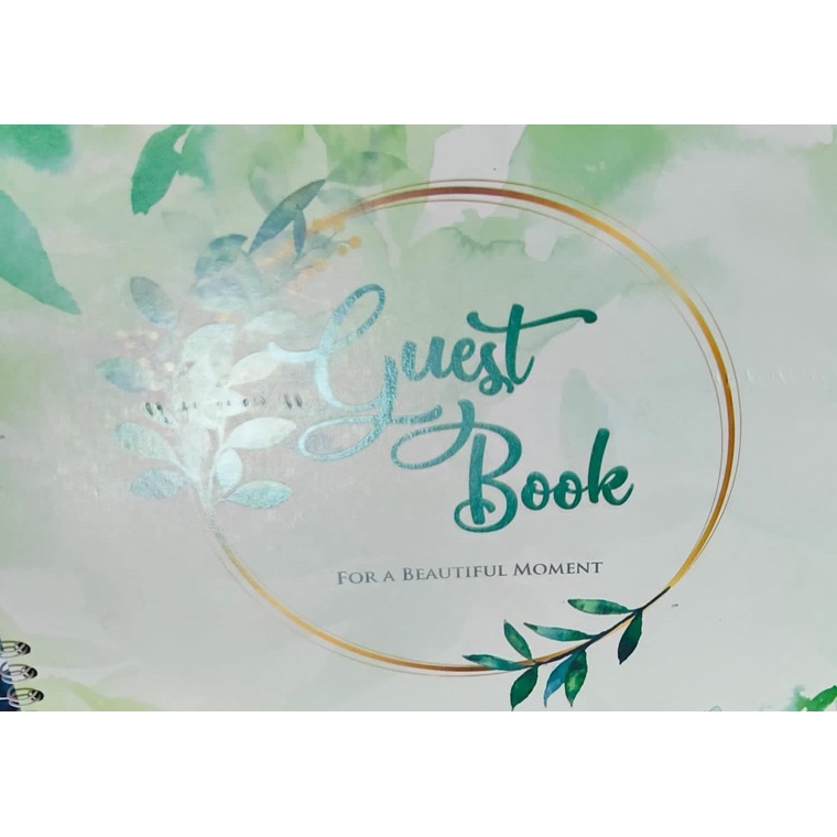 

KUALITAS OKE 2 PCS BUKU TAMU UNDANGAN GUEST BOOK