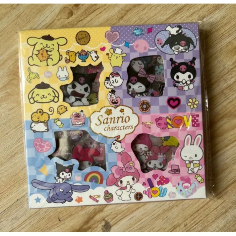 

Stiker Sanrio Mix Karakter isi100 pcs
