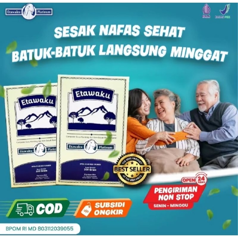 

ETAWAKU PALTINUM PAKET SATU BOX ORIGINAL BPOM