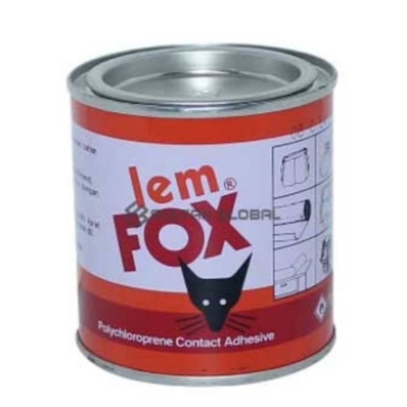 lem fox kaleng merah kecil