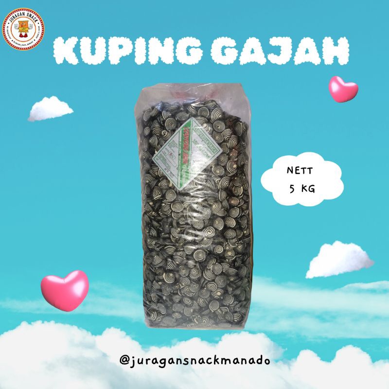 

KUPING GAJAH KEMASAN 500 GR /SNACK TELINGA GAJAH