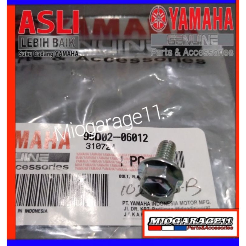 Bolt Baut Klakson Nmax N Max - Aerox Original 95D02-06012/95802-06012