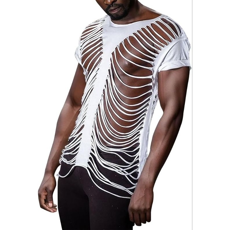 Kaos pria Variasi Sobek