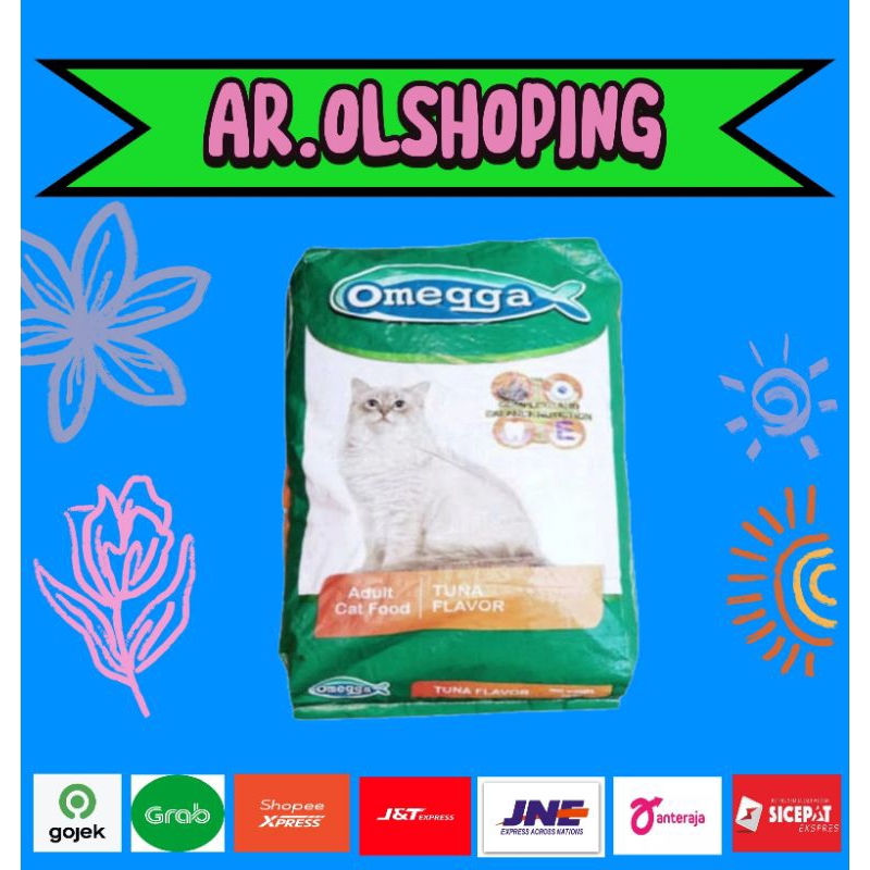 makanan kucing omega 1 kg