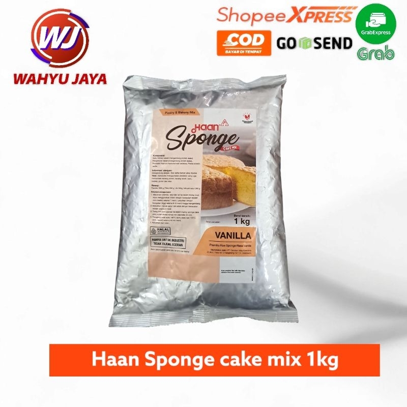 

Haan Sponge Cake mix vanilla 1kg