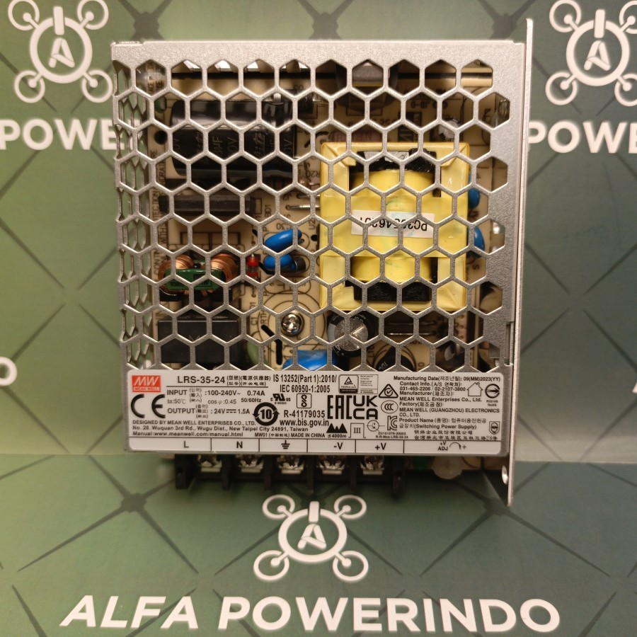 MEANWELL LRS-35-24 PSU SWITCHING POWER SUPPLY