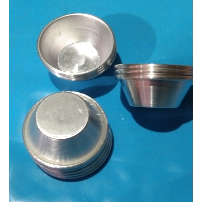 Cetakan Bolu kukus pendek/Muffin cup isi 12 pcs