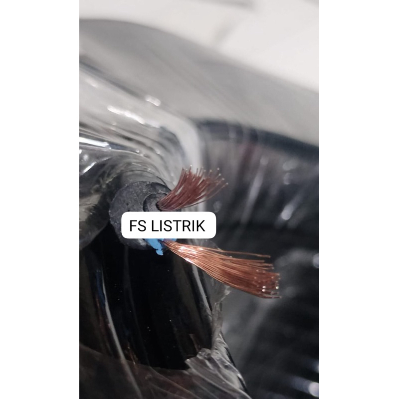 Kabel Serabut 2x1,5 Meteran / Kabel Listrik Serabut 2x1,5 Harga Permeter