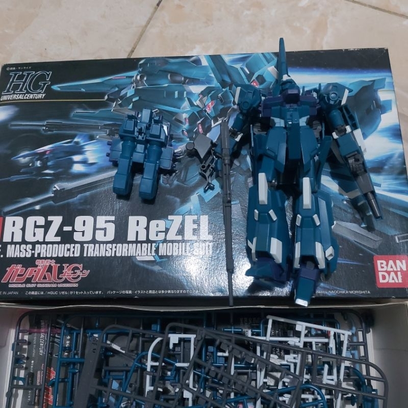 hg 144  rgz 95 rezel second bandai