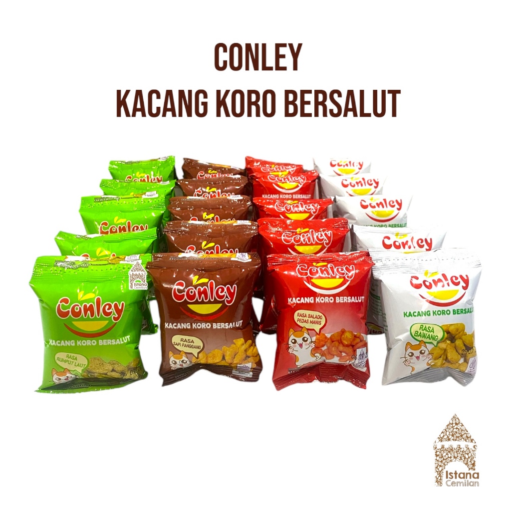 

Conley Kacang Koro Bersalut (isi 10 Pcs)