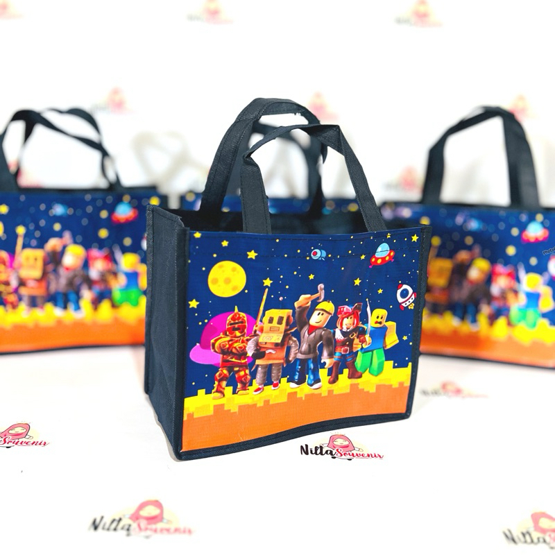 

TAS ULTAH SOUVENIR ULANG TAHUN ROBLOX READYSTOCK SIAP KIRIM