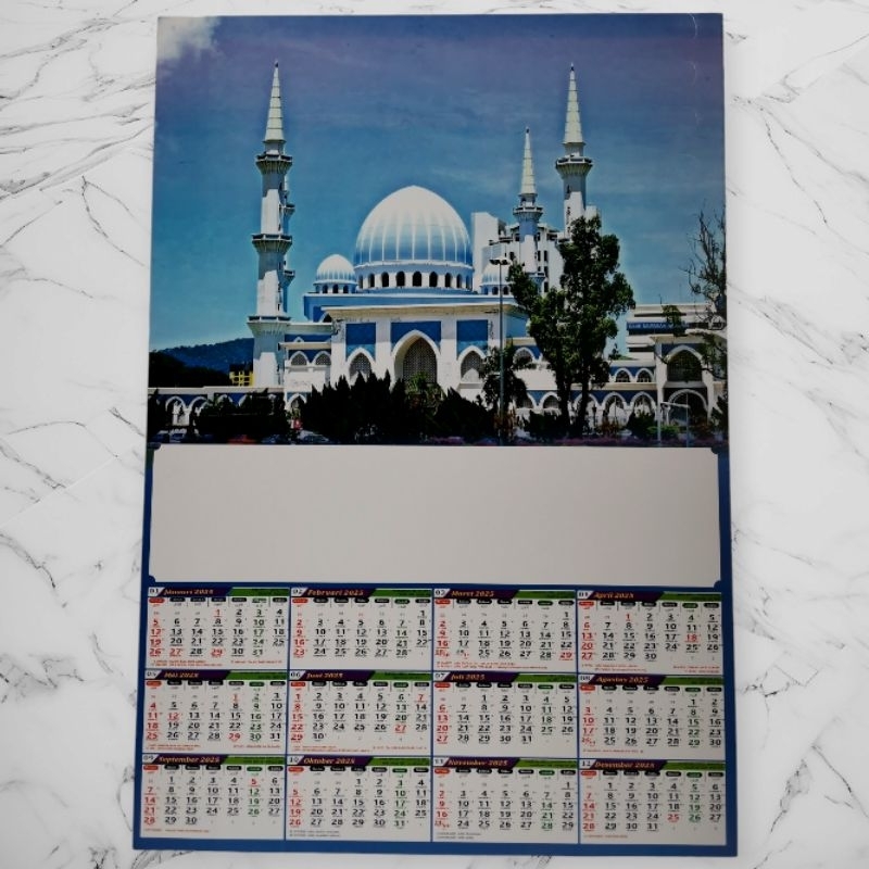 

POSTER KALENDER 2025 GAMBAR MASJID