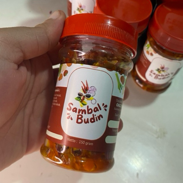 

Sambal Cumi Budin