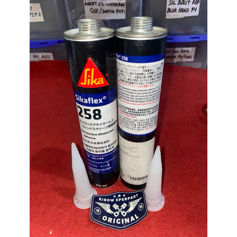 Sika Titan 258 Black Lem Kaca Mobil Sika 310 ml