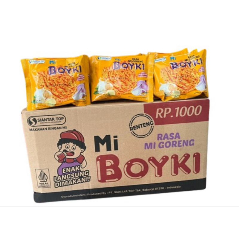 

SNACK MIE BOYKI 1 karton isi 8 renceng