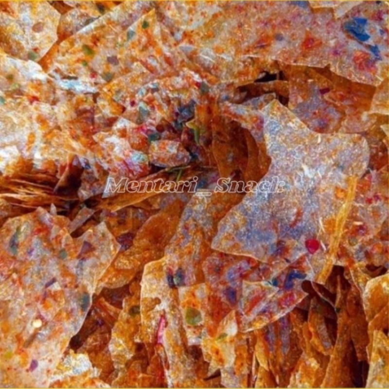 

Keripik Kaca Pedas Daun Jeruk 50 Gram