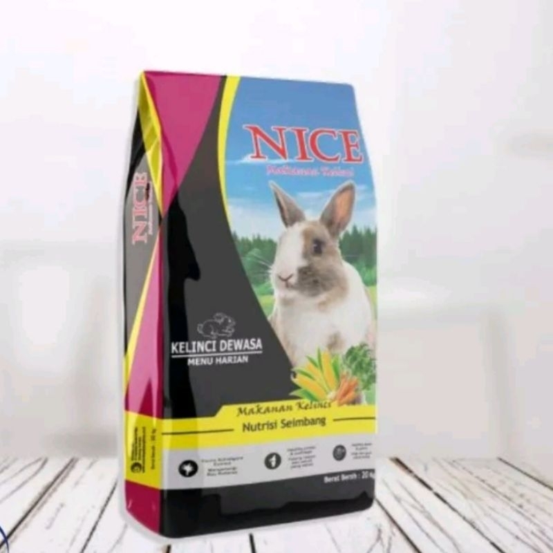 Nice Kelinci 1 Karung 20kg Pakan Kelinci