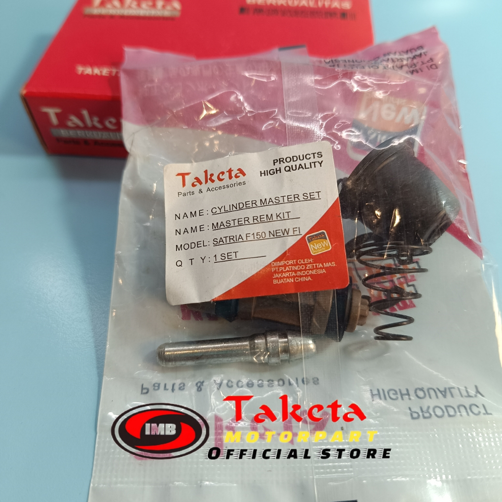 SEAL MASTER REM KIT DEPAN SATRIA FU 150 FI INJEKSI / GSX R 150 / GSX 150 - TAKETA