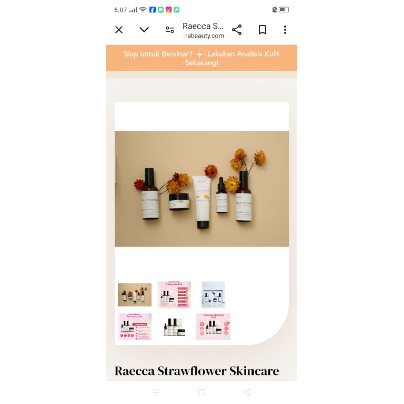 Raecca skincare Set