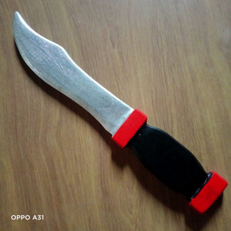 Belati IPSI Pencak Silat Bahan Kayu/Belati Silat Beladiri/Belati Pramuka/Belati Komando/Belati Penca