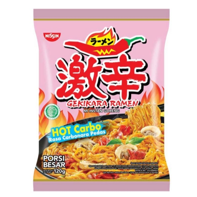 

GEKIKARA RAMEN Mi Instan Goreng Carbonara Pedas 120 gram
