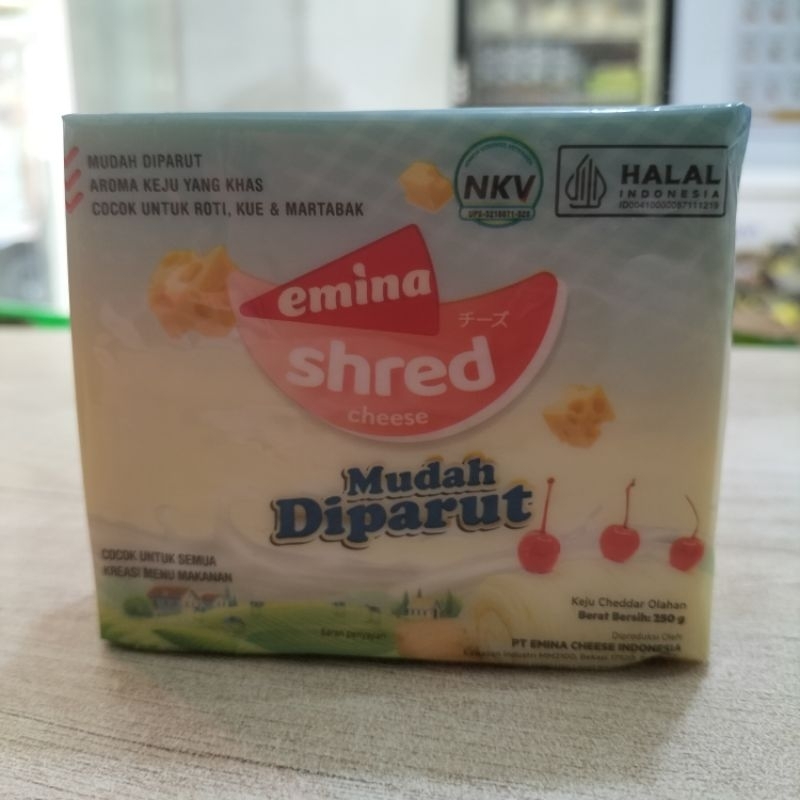 

KEJU EMINA CHEDDAR SHRED 250GR