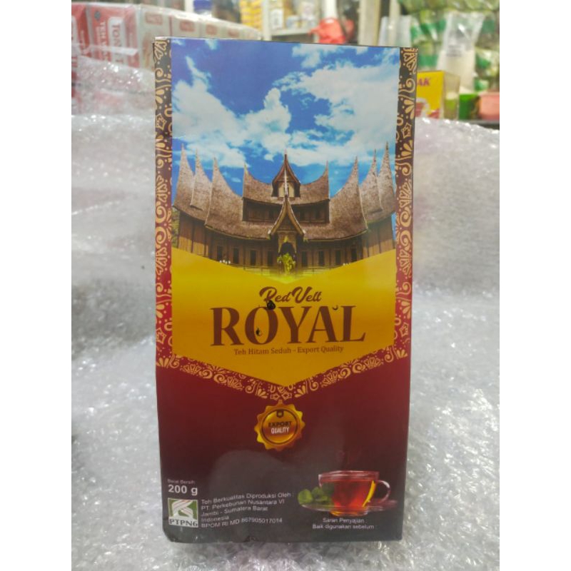 

Teh Royal Red Velt 200 gram