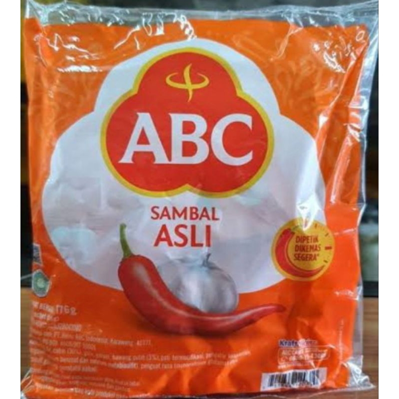 

ABC sambal asli sachet isi 22x8ml