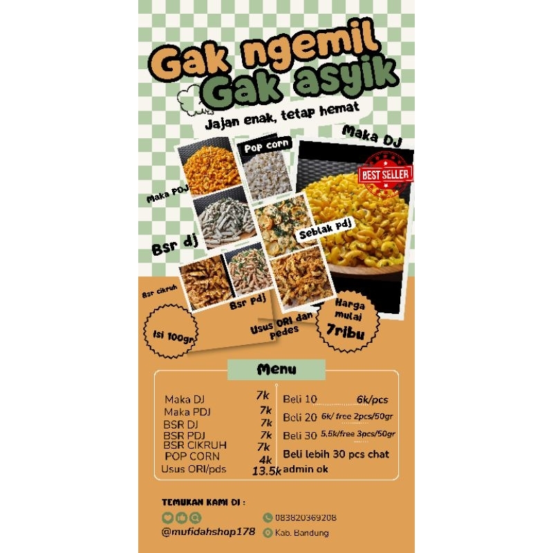 

PAKETAN JUALAN CUSTOM