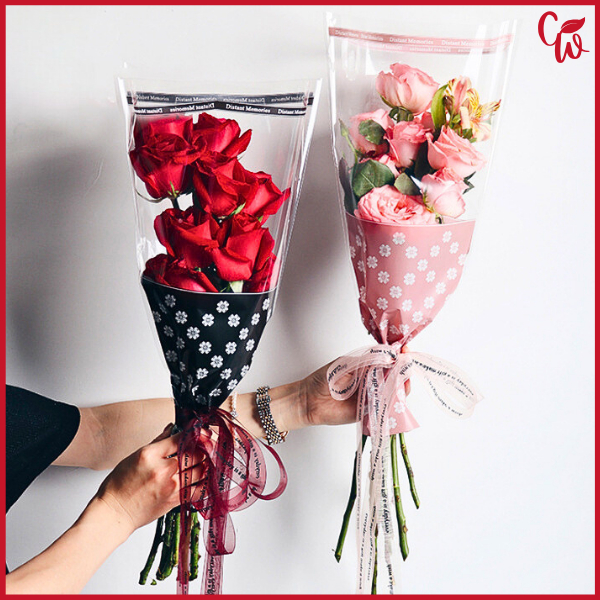 

Wrapping Plastik Mini Buket Mawar Single Rose Ecer Per Pcs KB6154