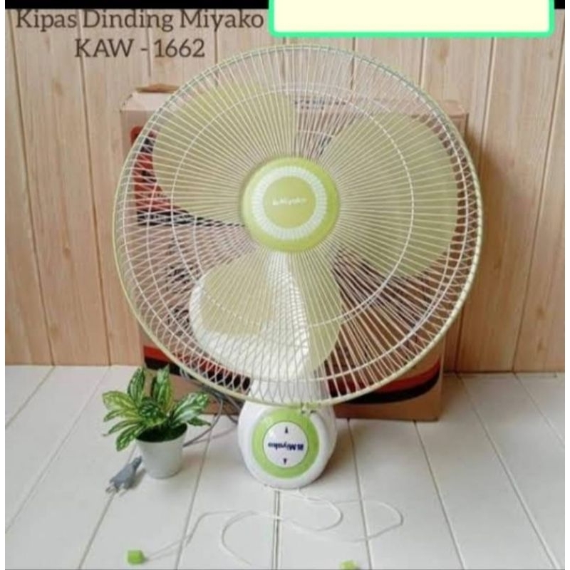 Kipas angin dinding Miyako KAW 1662,kipas dinding,kipas miyako