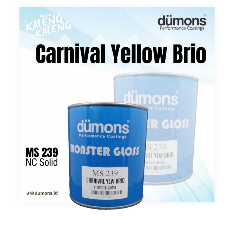 CARNIVAL YELLOW BRIO MS 239 Solid NC