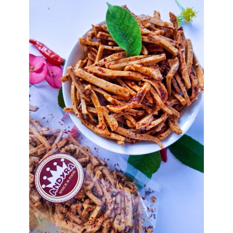

BASRENG Pedas daun jeruk 250gram